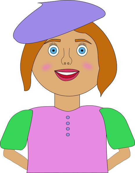 a picture of the main character, a 25-year-old girl